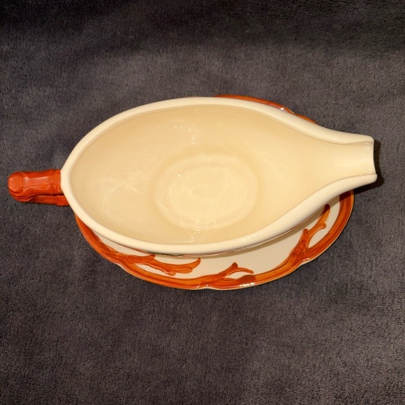 Franciscan Vintage Apple Print Gravy Boat Made In USA - Picture 7 of 7